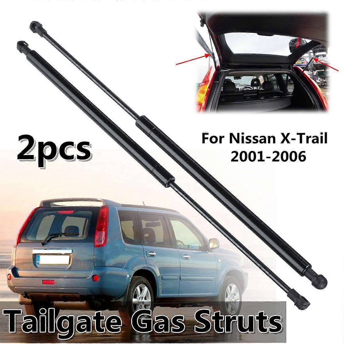 2Pcs Tailgate Trunk Boot Gas Struts Support Spring For Nissan X-Trail 2001-2006 90450-8H31A