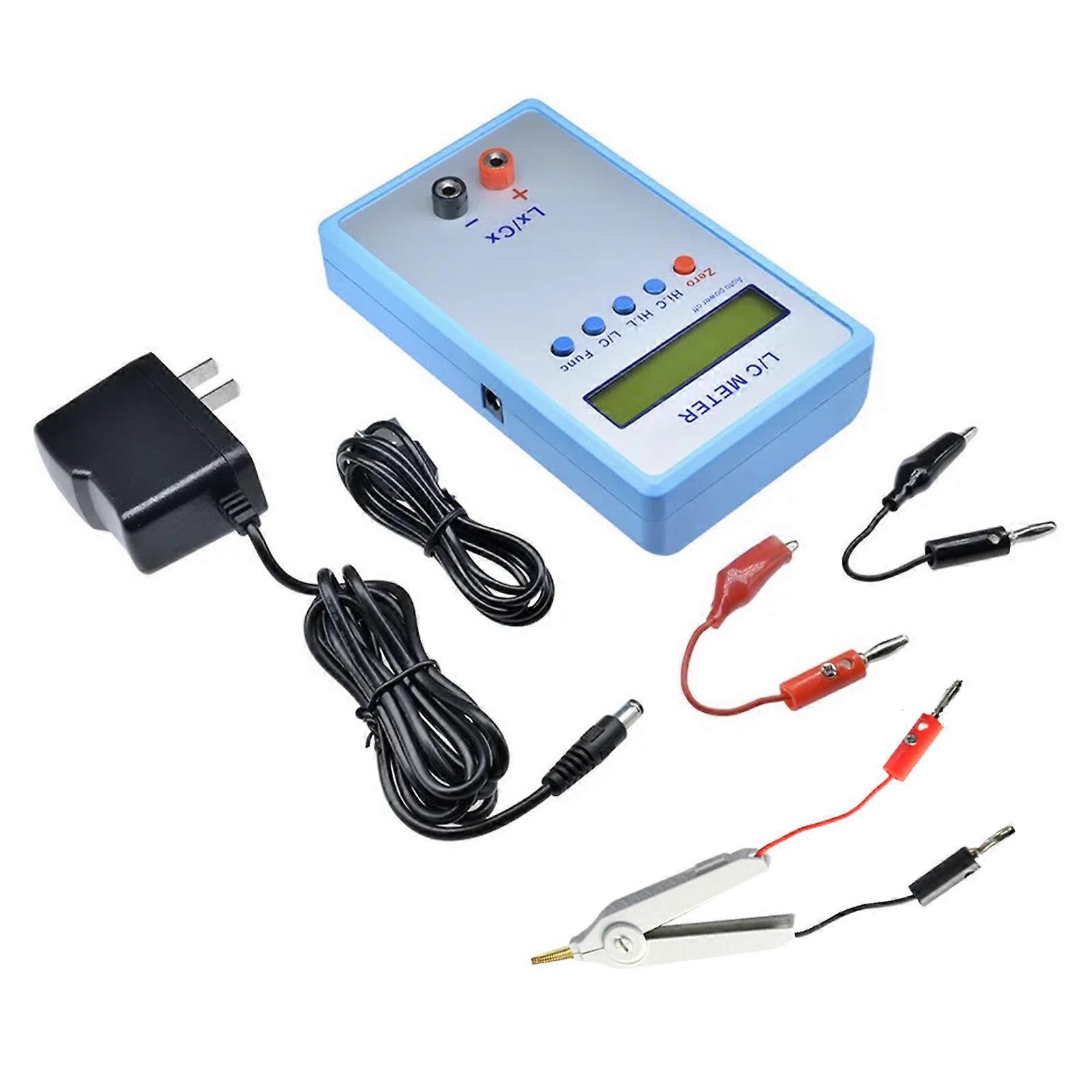 LC200A Handheld Capacitance Inductance L/C Meter Electric Bridge LCR Multimeter