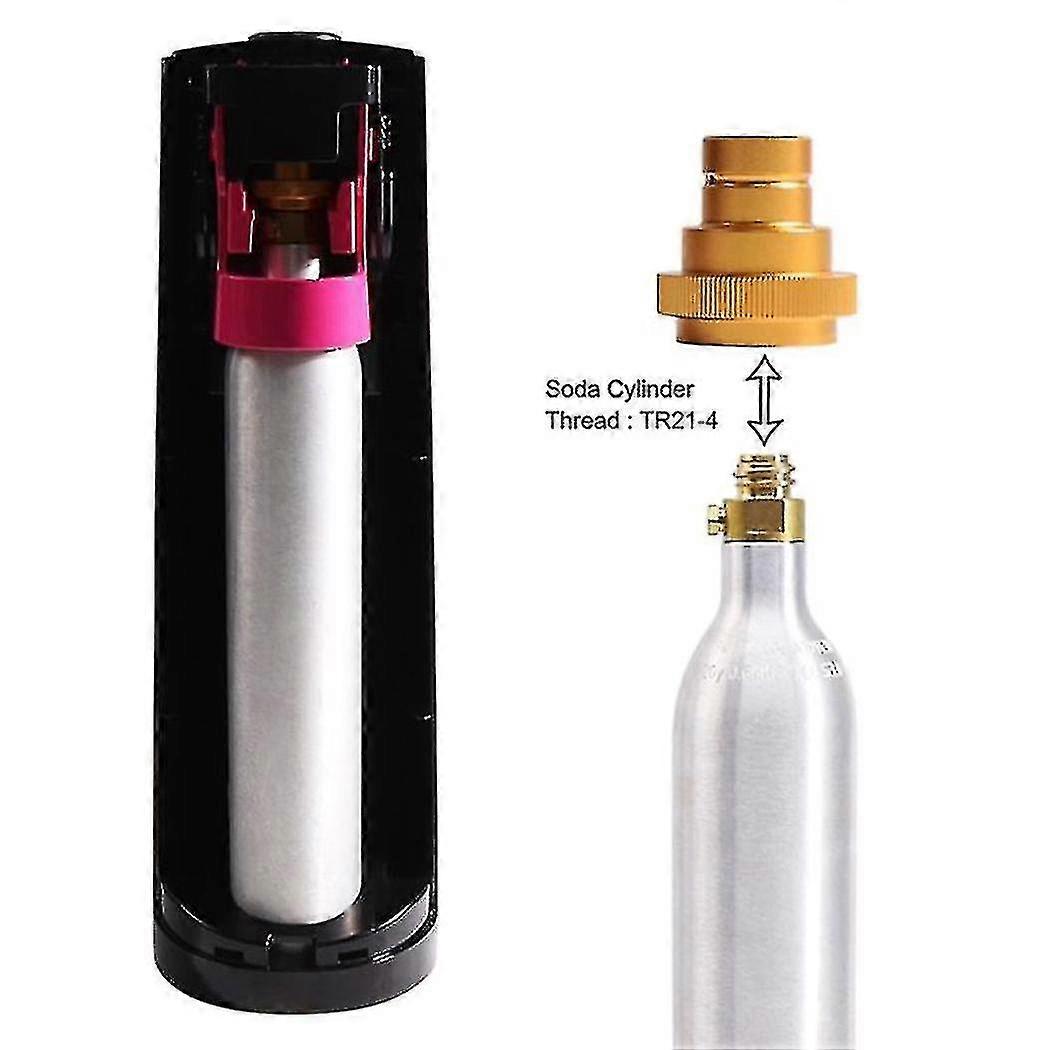 Quick Adapter For Co2 Soda Watersparkler Duo, Tank Canister Conversion For Soda Stream Soda Machine-Yvan