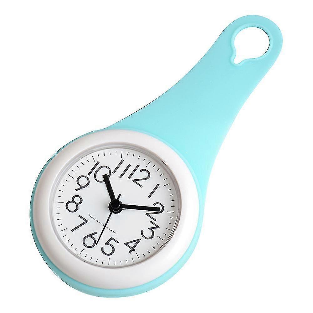 간단한 목욕탕 시계, 부엌, 방수 및 침묵하는 국내 빨판 시계