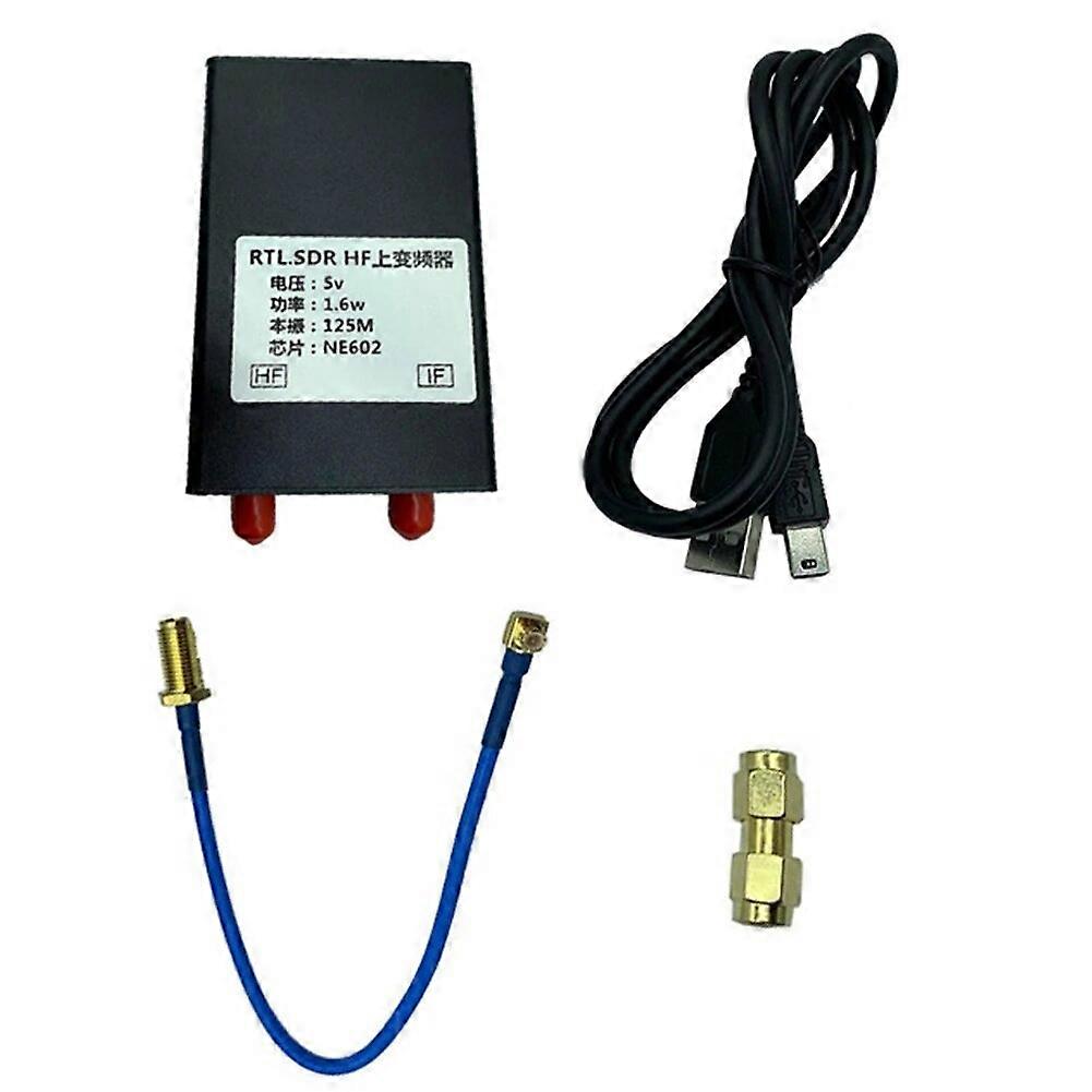 Μετατροπέας RTL-SDR HF NE602 125MHZ 16W 150K-30MHZ HF Μετατροπέας RTL2383U RTL-SDR με καλώδιο σύνδεσης