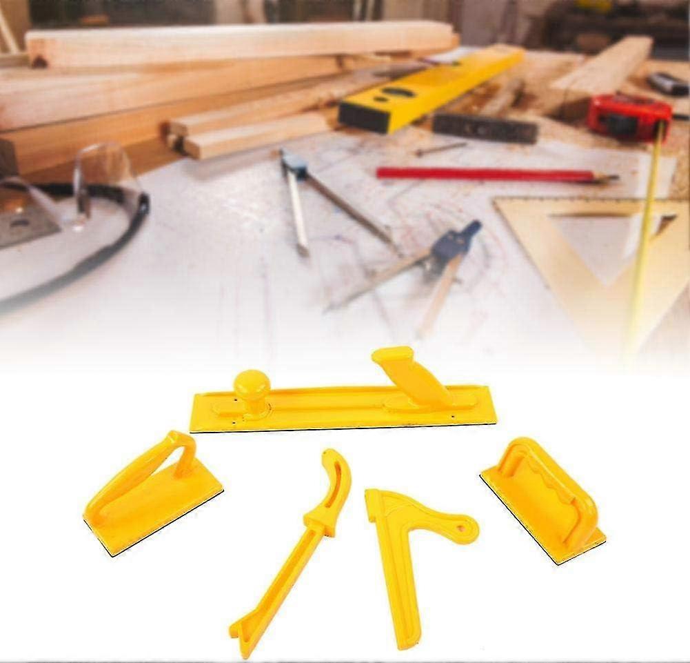 5pcs Safety Push Block Stick Set Table Saw Accessories Woodworking Router Table Tools Use On Table Saws Jointers Band Saws (hy)