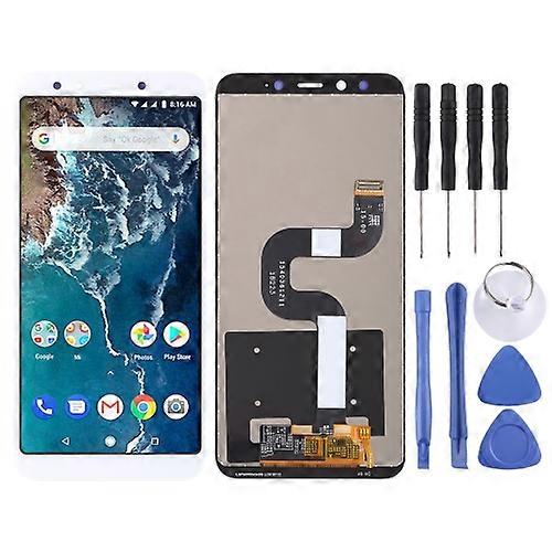 LCD-Bildschirm und Digitizer Vollmontage für Xiaomi Mi 6X / A2 (Weiß)