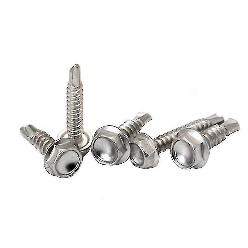 Screw 10pcs410 Less Steel Outer Hexagon -ing Screw -tap -ing Screw