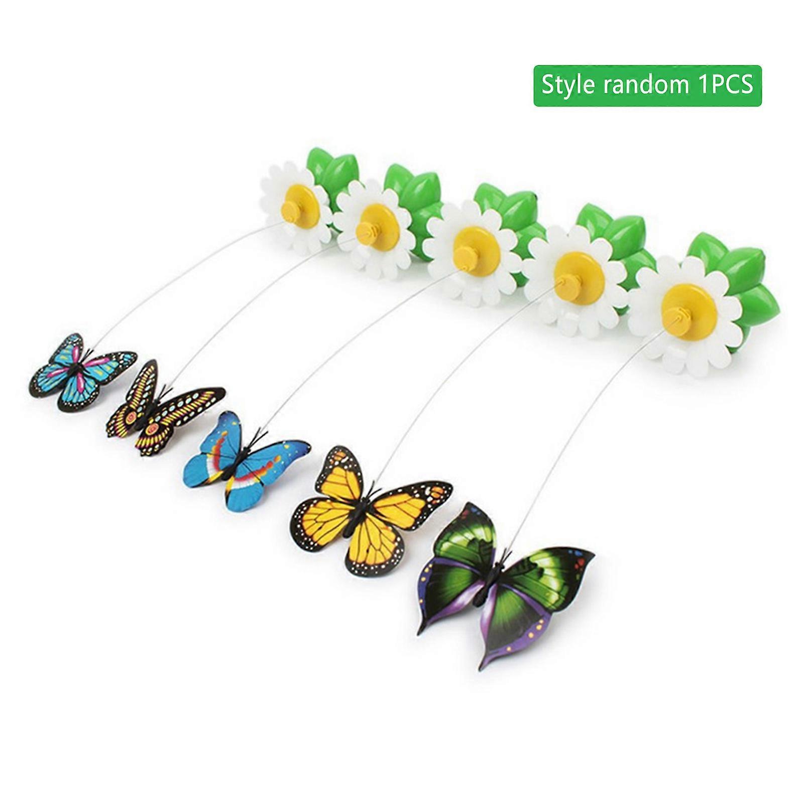 Interactive Birds Toy for Cats Battery Powered Automatic Rotating Cat Teaser