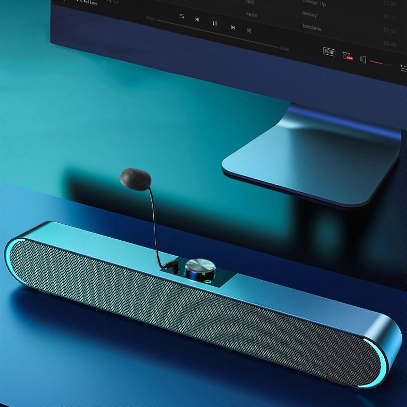 Laptop Mini Mini Speaker Strip Multimedia Bluetooth Subwoofer With MIC Function Flye241853