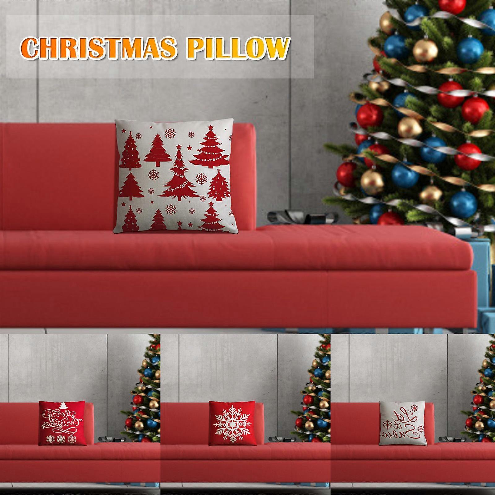 Elastic Pillowcase Non-slip Fabric Sofa Pillowcase Home Decoration 45x45cm