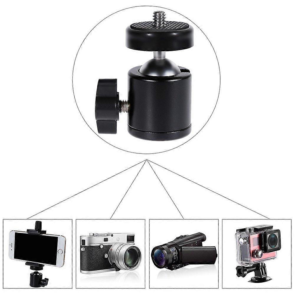Universal Mini Τρίποδο Ballhead Ball Head με 1/4" M4 προσαρμοστής βιδών για ψηφιακή φωτογραφική μηχανή DSLR Q29 II