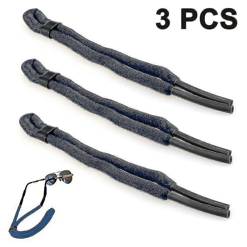 3 Pcs Floating Sunglass Strap Pack Lunettes Float Eyewear Retainer pour Surfer Voilier Natation