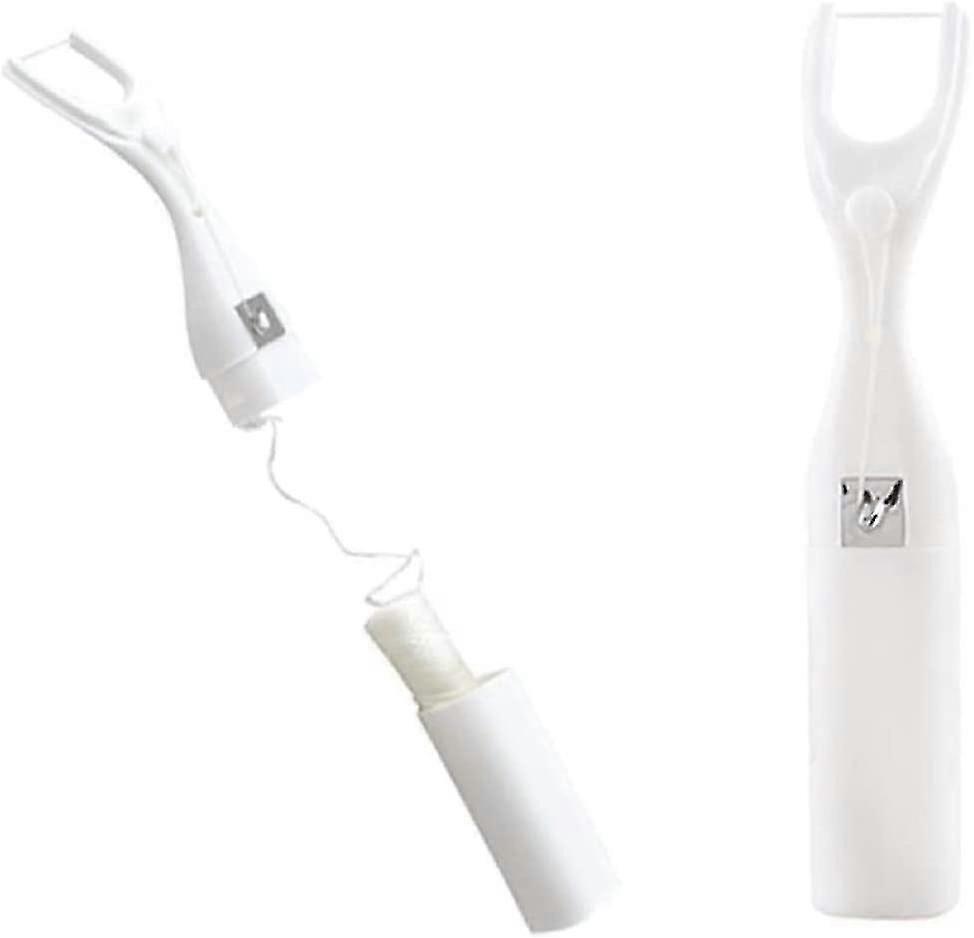 Dental Floss Holder With 30 Meter Flosses Reach Waxed Dental Floss For Plaque