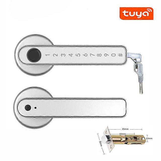 JWL-Tuya Smartlife APP Smart Phone Remote Control Fingerprint Lock Biometrics Password Code Door Lock