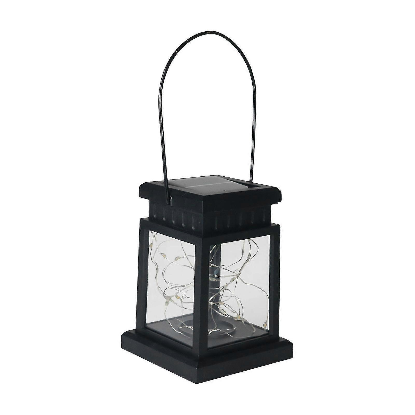 Outdoor Camping Hanging String Light Lantern Led Solar Decorative Lantern