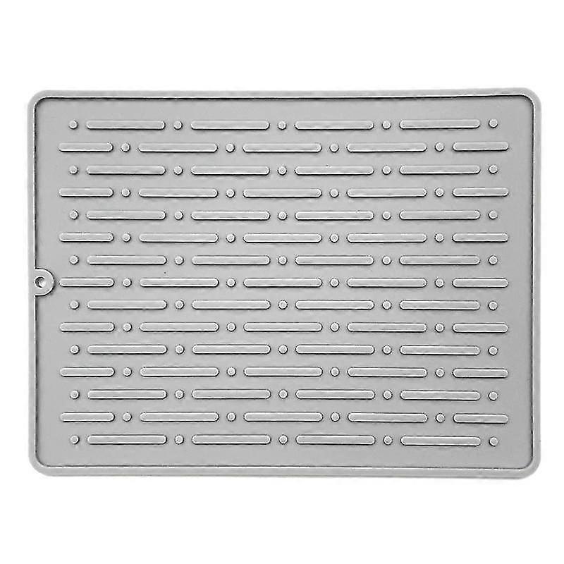 Silicone Square Dish Drying Mat Drain Pad Water Filter Table Placemat Kitchen Heat Resistant Protec
