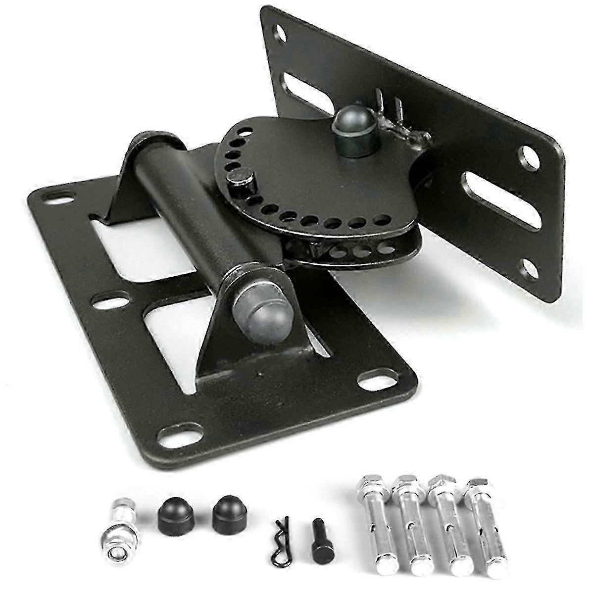 strong universal surround speaker wall mount ceiling bracket loudspeaker wall mounted holder tilt rotate 60kg 132lbs