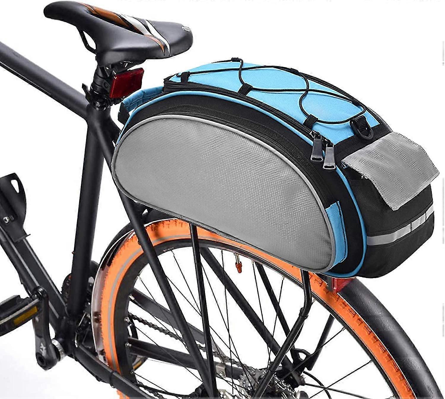 Bike Pannier Bag 13l Rear Pannier Bag For Cycling Mtb Travel Sport