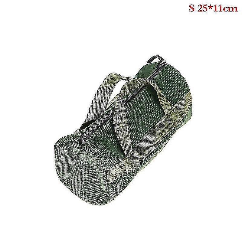1pcs Durable Thicker Canvas Tool Pouch for Electrical Tool Storage Organizer Bag