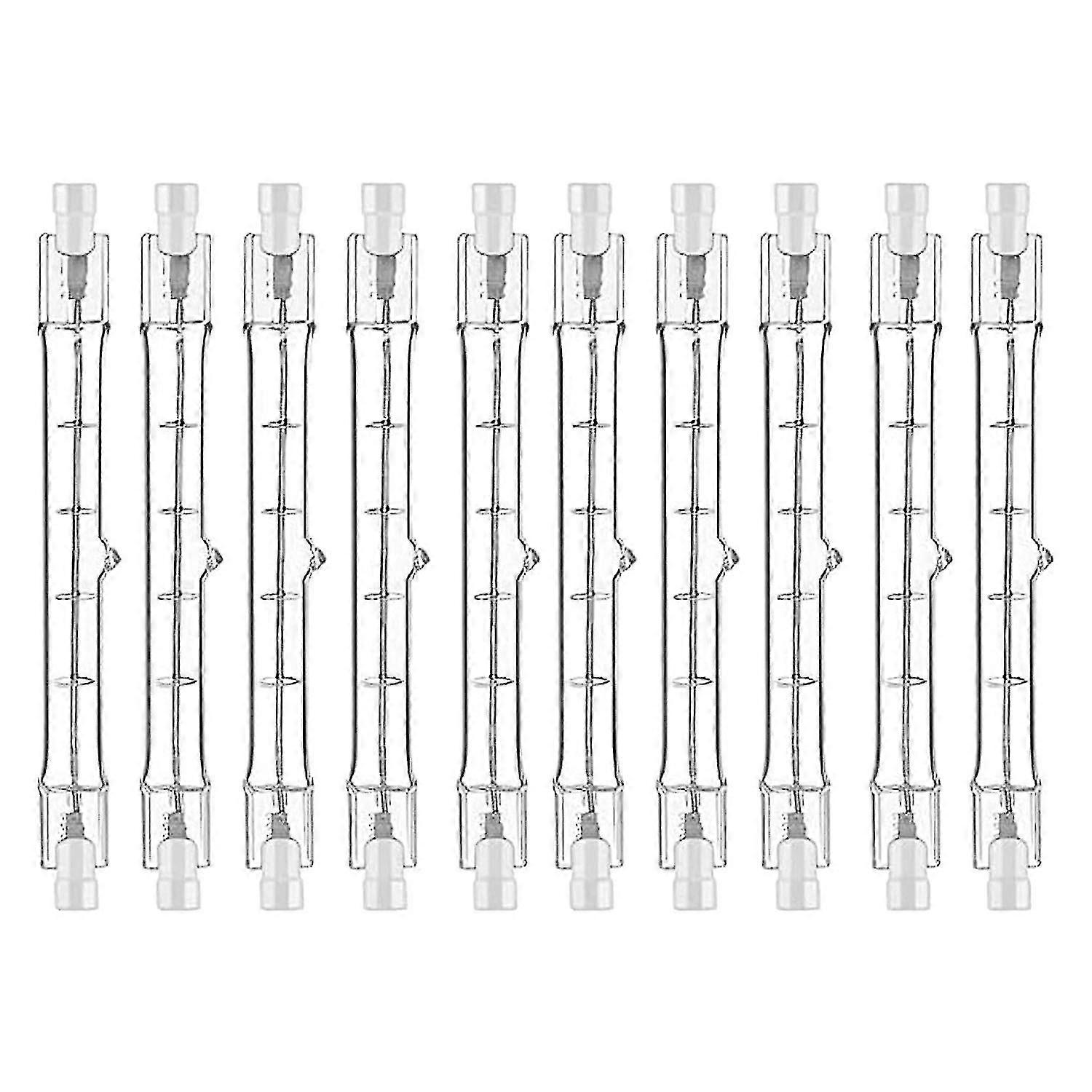 R7s Halogen Light Bulb 118 Mm 200 W 230 V Pack Of 10 Halogen Rod Lamp