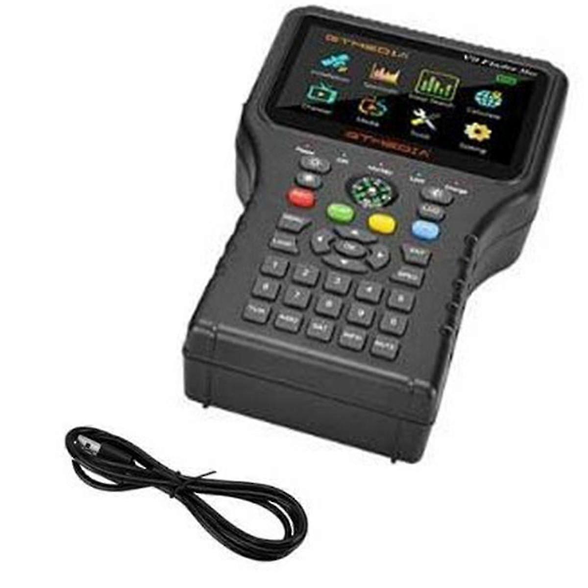 V8 Finder Max Meter 4.3 Inch Lcd Dvb-s/s2/s2x 265 Upgraded V8 Finder2 V7 S5x Ws-6933