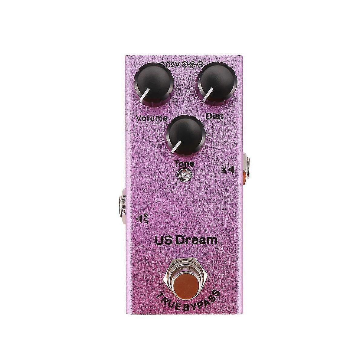 Mini Elgitarr Effektpedal Elgitarr Pedal Us Dream För Elgitarr