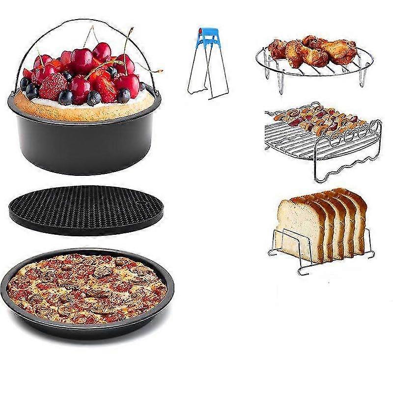 8 "ユニバーサル熱風フライヤーフライヤーアクセサリーすべての標準エアフライヤーXxl 4.2-6.8リットル用 - 11個