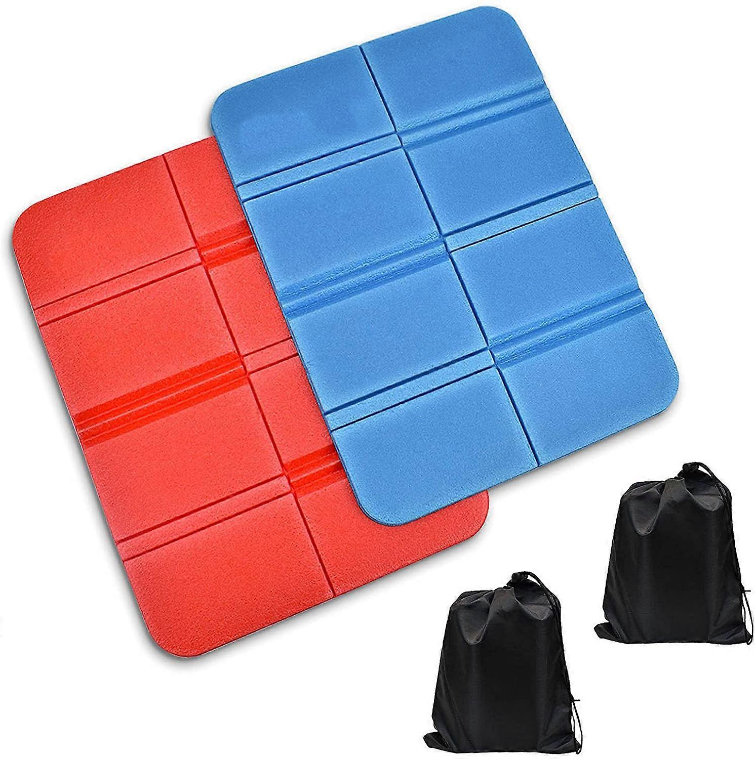 2er Foldable Outdoor Seat Cushion, Waterproof Seat Pad for Hiking and Hunting