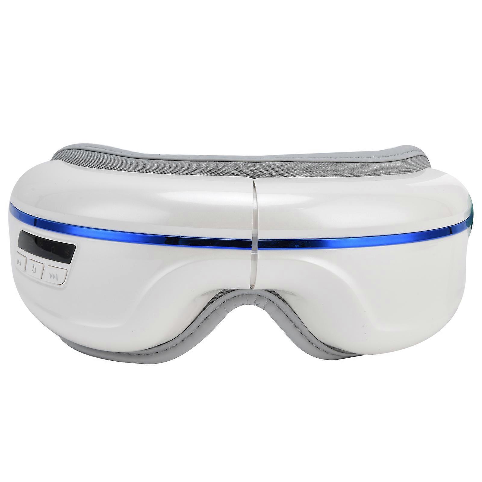 Portable USB Rechargeable Eye Massager with 5 Massage Modes Air Pressure Heat Music Relaxation