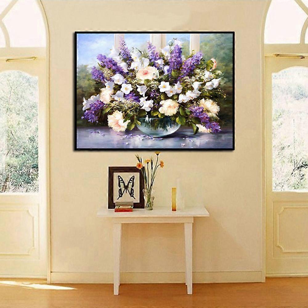 lavender love diamond painting