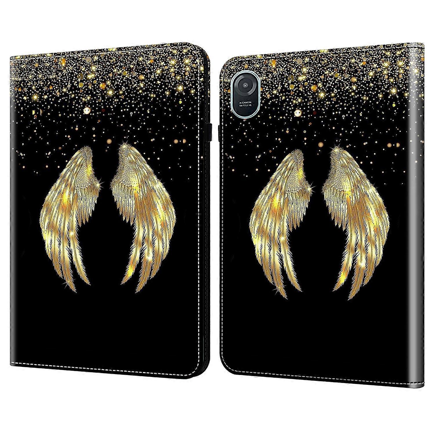 For Honor Pad 8 Stand Case Pattern Print Leather Tablet Cover with Card Slots