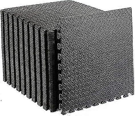 10pcs Exercise Mat Gym Mat Extra Thick Interlocking Foam Floor Mats Large Gym Floor Exercise Mats Gym Flooring Soft Floor Mat