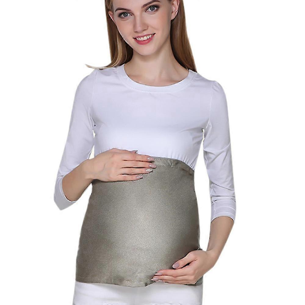 Indumenti protettivi anti-radiazioni, fascia addominale, tessuto in fibra d'argento. Da Wi-Fi, cellulare, Bluetooth. Regolabili.