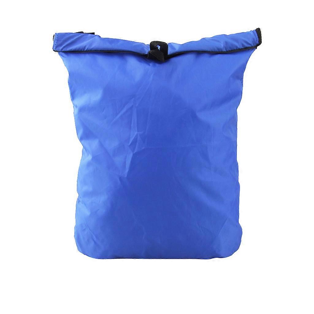 3 قطع حقيبة جافة مقاومة للماء لركوب القوارب وصيد الأسماك والتجديف بالكاياك - أزرق