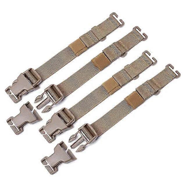 4pcs Outdoor Backpack Accessory Strap With Clips 1000D Nylon Backpack Strap Backpacks