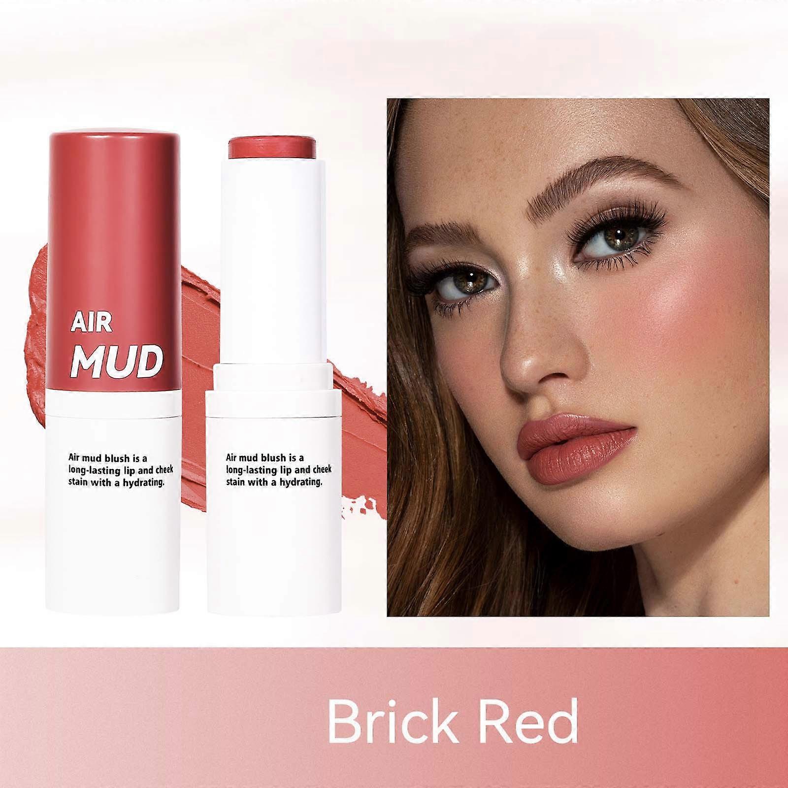Black Friday 2024 Powder Blusher Stick Improves The Color Matt Velvet Face With Dyed Sponge Head