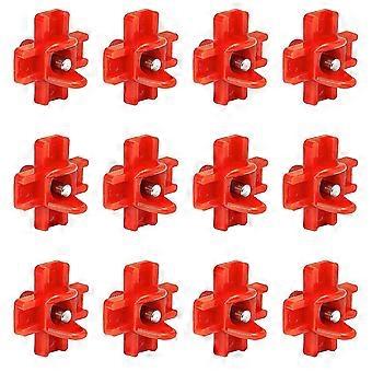 Poultry Water Nipple, Automatic Chicken Nipple Drinker With Horizontal Side Mount, Pack Of 12