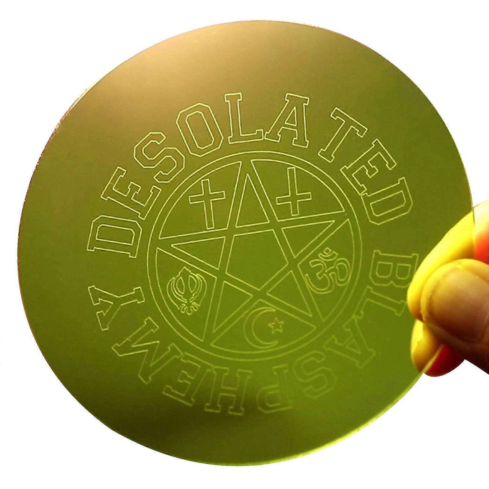 Metaphysical Message Carve Pendulum Board Witch Wiccan Altar Supplies