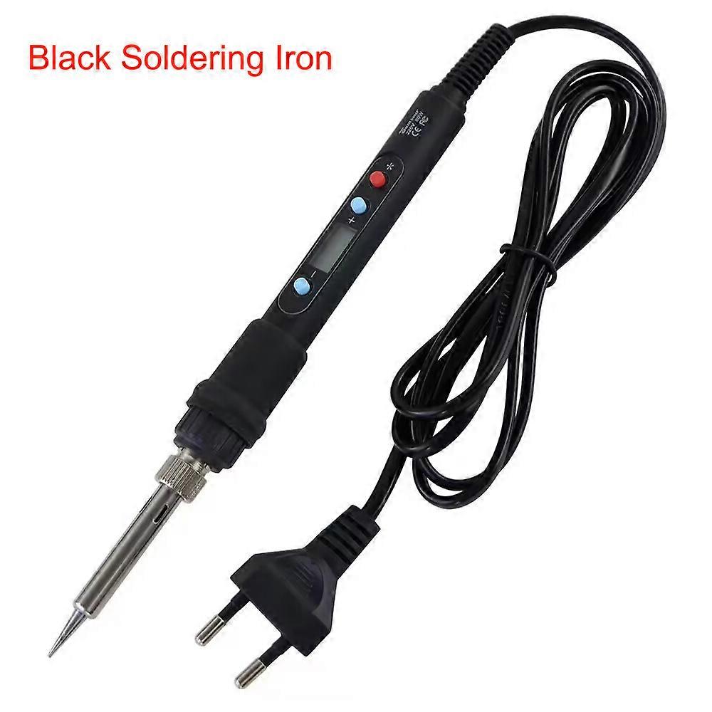 80W Electric Soldering iron LCD Digital Display Adjustable Temperature 110V / 220V Rework Welding Solder Tools