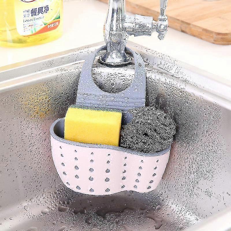 Kitchen Drainer Hanging Basket,plastic Storage Basket,pink