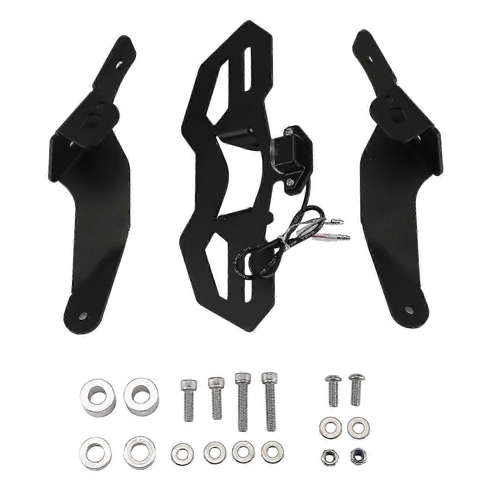 حامل لوحة الترخيص ل 450mt 2024 اكسسوارات الدراجات النارية قوس الذيل مزيل الضوء LED ل 450 طن متري