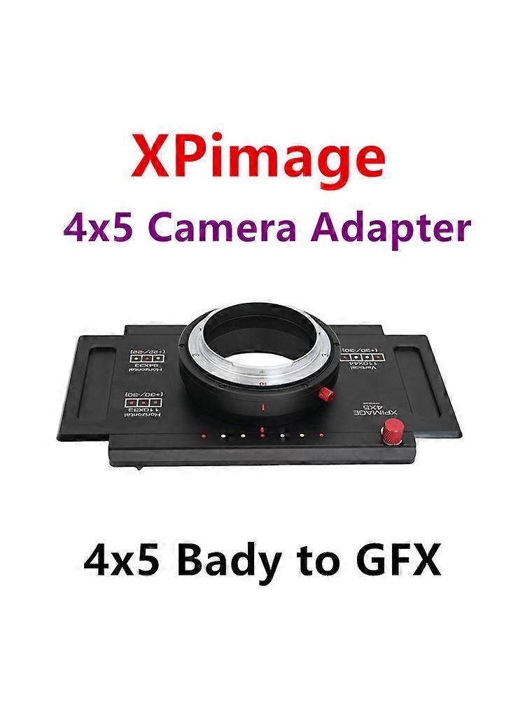 XPimage 4x5 large frame camera adapter suitable for Fuji GFX medium frame 44/33 camera adapter with a thickness of 21mm 100S50S2