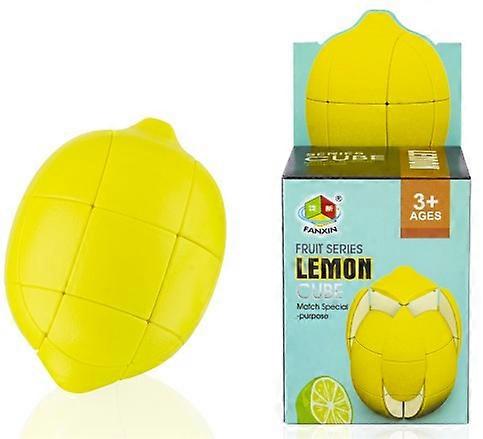 FanXin Obst Apfel Banane Zitrone Magic Cube Professionelles Speed Puzzle Twisty Antistress Lernspielzeug Packwürfel