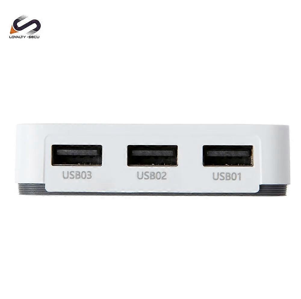 3Ports 2.0 Netzwerk-Druckserver LOYALTY-SECU 10/100 Mbit/s Ethernet USB Druckeradapter Windows 11