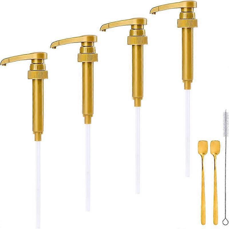 7PCS Coffee Syrup Pump Dispenser Set