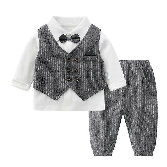 Boys 3Pcs Clothing Sets Casual Suit