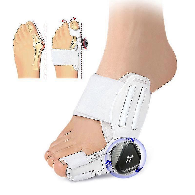Hallux Valgus Corrector 3d Knob Toe Ajustable Orthotics Toe Spacers