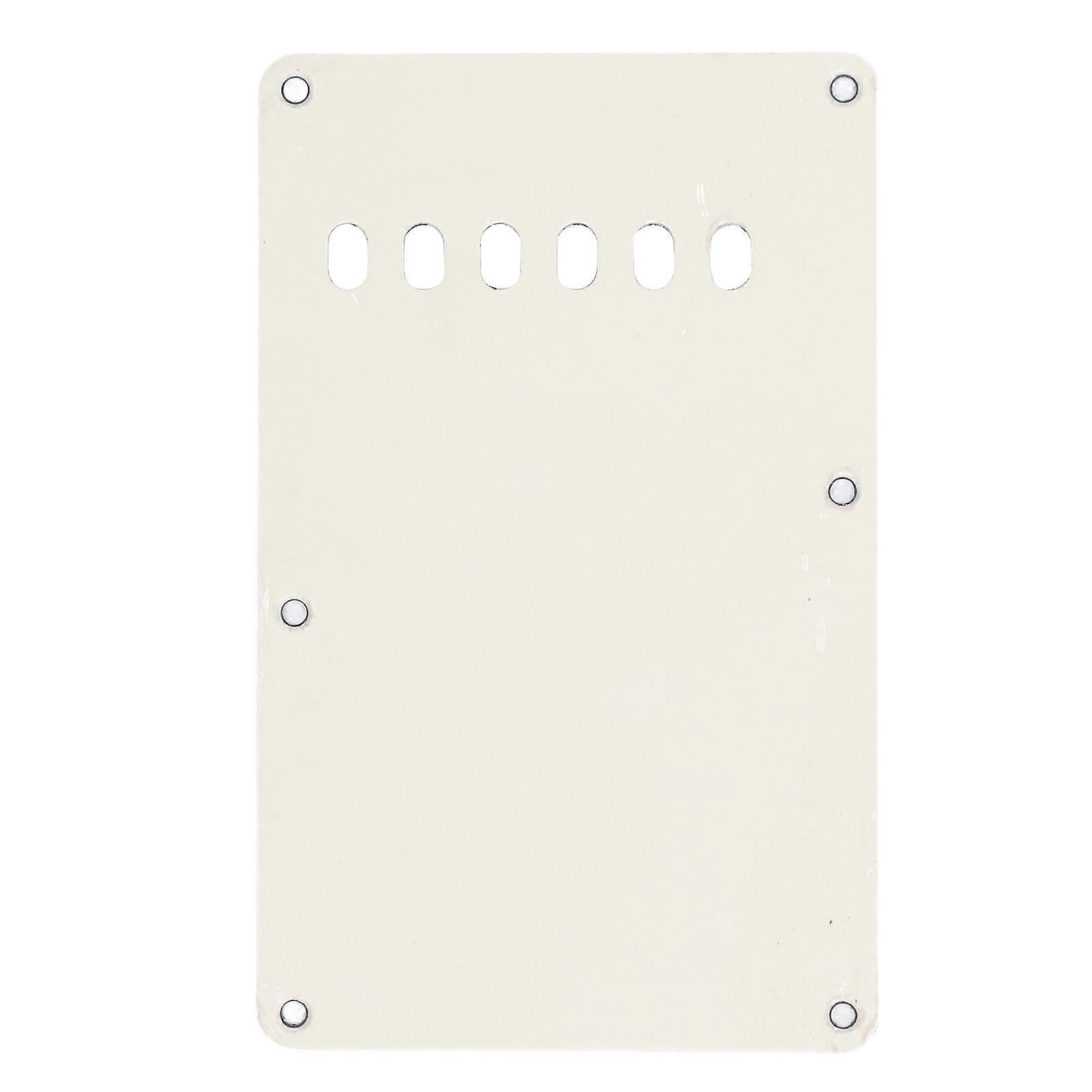 2 st elgitarr bakplatta 6 hål robust utsökt gitarr plektrumskydd bakplatta beige