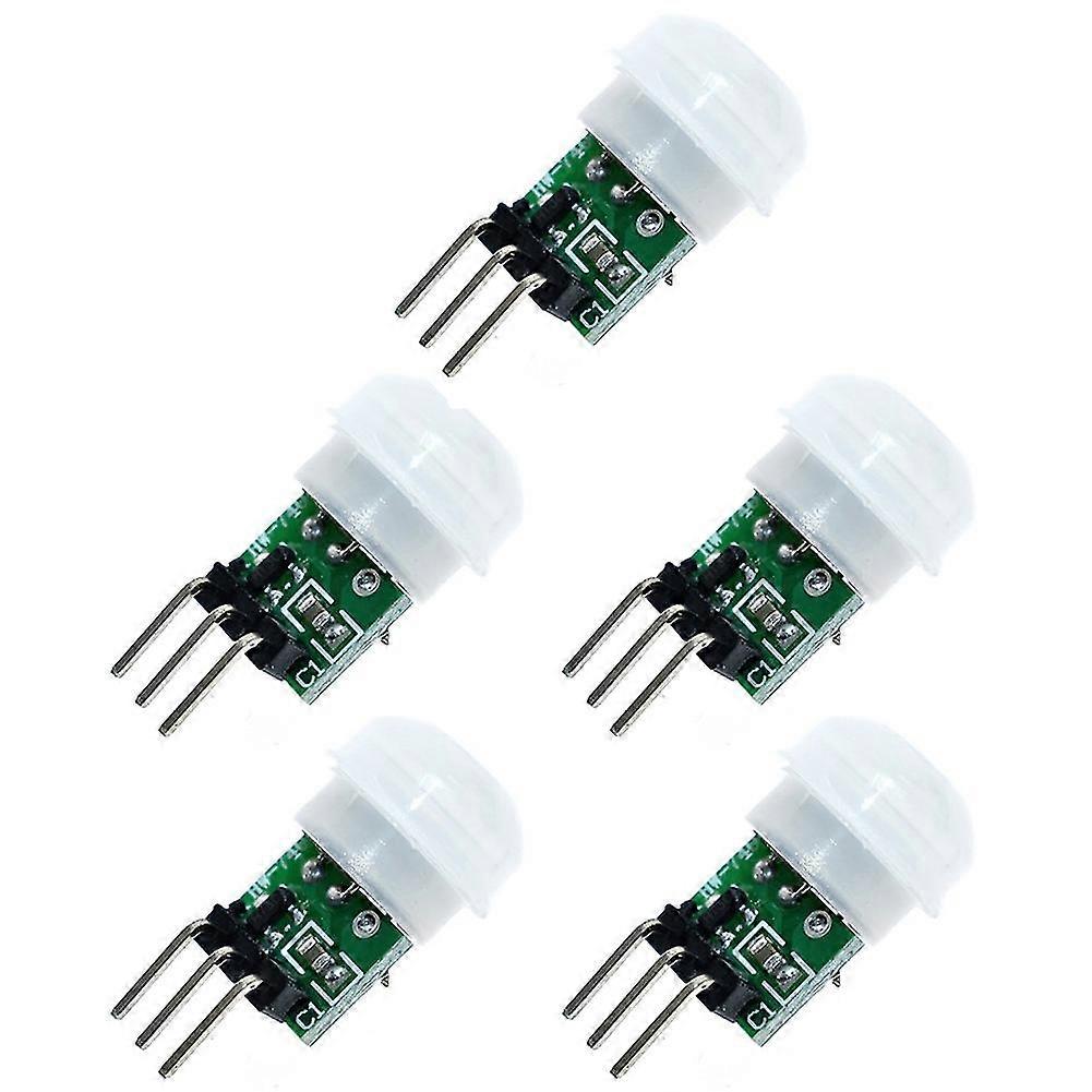 5 Stück AM312 Miniatur-Sensormodul für den menschlichen Körper PIR-Modul Infrarotmodul Infrarotmodul des menschlichen Körpers Infrarot-Senso