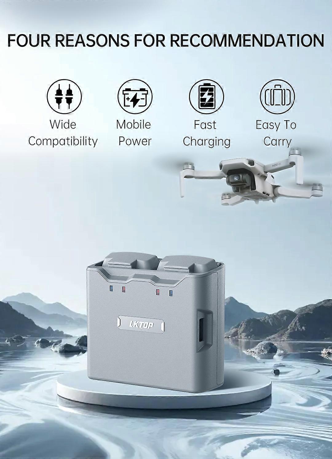 Mini Drone Bidirectional Battery Charger Charge Manager for DJI Mini 1/2/4k