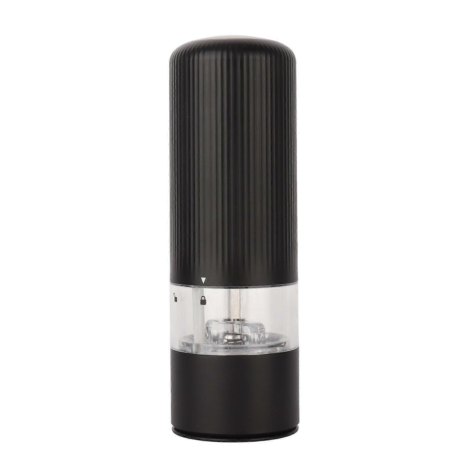 Pepper Grinder Electric Black Pepper Grinder Grinding Mill with LED Light Kitchen Tool