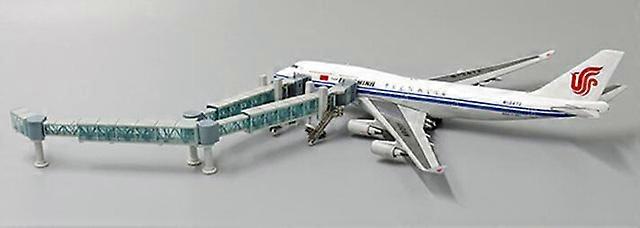 1:400空港旅客搭乗橋エアバスA380モデル用シングル/デュアルチャンネルワイドボディ航空機飛行機シーンディスプレイ玩具