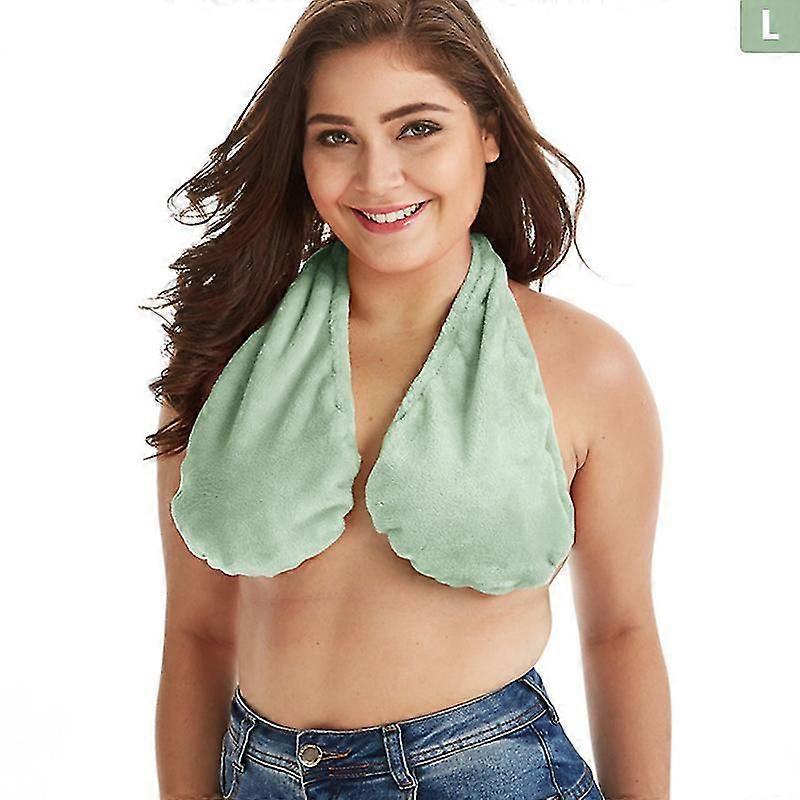 Pyyhe rintaliivit kylpy kylpy pyyhe roikkuu kaula kääritty rinta rinta iso rinta roikkuva kaulapyyhe rintaliivit